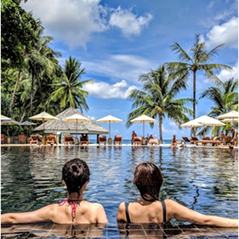 Adult Only Pool Area